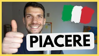 Il verbo piacere in lingua italiana - Italiano In 7 Minuti  (Sub ITA)