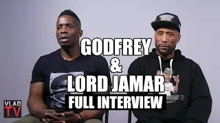 Lord Jamar & Godfrey on Pusha T, Blac Chyna, Tekashi 6ix9ine (Full Interview)