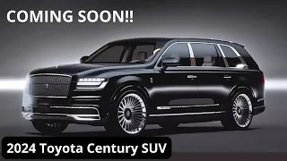 All-New 2024 Toyota Century SUV | First Look: New Model | Everything You Need To Know