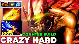 Crazy Hard Carry Counter 100% Lifestealer - Scepter Build Late Game - Dota 2 Pro Ranked Gameplay