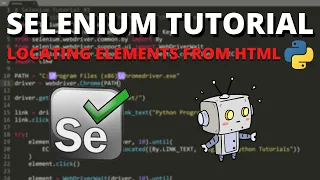 Python Selenium Tutorial #2 - Locating Elements From HTML