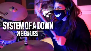 SYSTEM OF A DOWN - NEEDLES - DRUM COVER by ROCKER GIRL