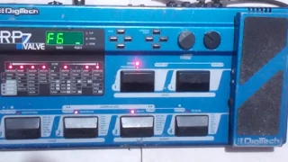 Digitech RP7 Valve