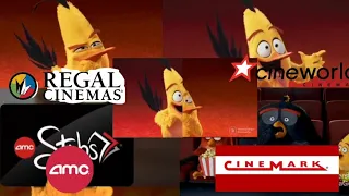 The Angry birds Movie clips cineworld,regal cinemas,amc y cinemark
