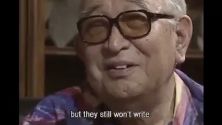 Akira Kurosawa's advice for Becoming a Film Director