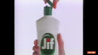 Jif Stain Remover - Cuts cleaning down to size! - Australian TV Commercial (1993)