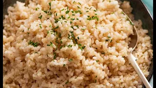 The last "How to Cook Brown Rice" recipe you'll ever watch