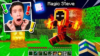 I FOUND MAGIC STEVE IN MINECRAFT! (EP23 Scary Survival 2)