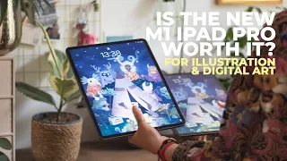 Apple iPad Pro M1 2021 Worth It? For Illustration & Procreate Digital Art (Digital Artist Opinion)