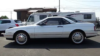 1993 Cadillac Allanté - A Start-Up & Complete Documentation