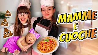 SOFI E JENNY DIVENTANO MAMME E CUOCHE PER 24 ORE!