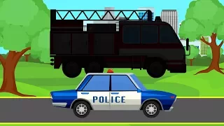 Мультфильм.  Перепутали Силуэты Машинки. Мультик Игра для мальчиков Wrong Cars