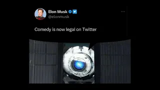 Elon Musk Tweet read by Wheatley from Portal 2 Again