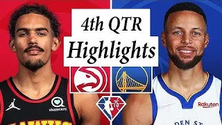 Atlanta Hawks vs Golden State Warriors - 4th Quarter Highlights - Nov 8, 2021