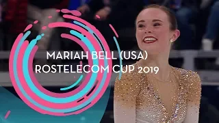 Mariah Bell | Ladies Free Skating | Rostelecom Cup 2019 | #GPFigure