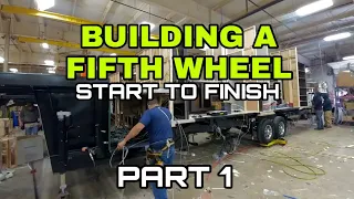 Building a Fifth Wheel RV! Coachmen Fifth Wheel factory Tour! Part 1