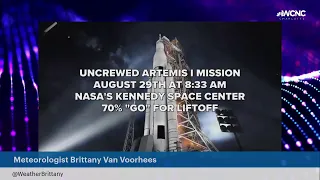 Artemis I launch countdown