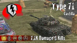 Type 71  |  7,1K Damage 5 Kills  |  WoT Blitz Replays