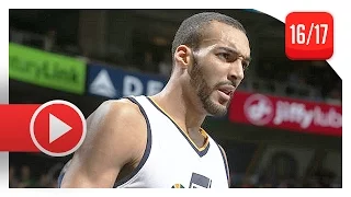 Rudy Gobert Full Highlights vs Pelicans (2017.03.27) - 20 Pts, 19 Reb, 5 Blocks