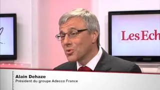 Alain Dehaze (Adecco) : On ne pourra être optimiste sur le chômage qu'à partir de septembre"