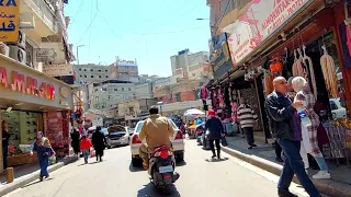 برج البراجنة في ضاحية بيروت الجنوبية جولة على الدراجة النارية في أسواقها الشعبية Bourj el-Barajneh