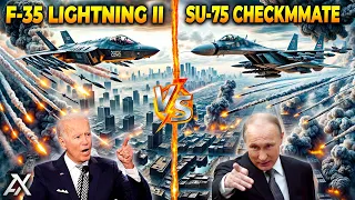 WHO HAS THE UPPER HAND? Comparison of US F 35 Lightning II Jet VS Russian Sukhoi Su 75 Checkmate