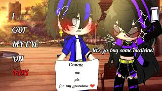 I got my eye on YOU💜💙😚🥹(short) original (Aphmau au)(Gacha nox)❤️