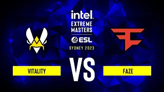 Vitality vs. FaZe - Map 3 [Nuke] - IEM Sydney 2023 - Group A