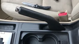 Adjusting Parking Brake on Mazda 3