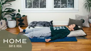 Home - Day 8 - Heal  |  30 Days of Yoga