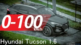 Hyundai Tucson 1.6 GDI 0-100km/h