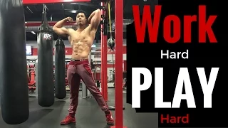 Forever Lift Vlog #5 / Work Hard Play Hard / Pool Party / Shoulder Workout