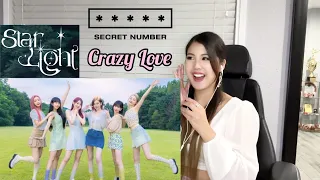 SECRET NUMBER (시크릿넘버) - "STARLIGHT" M/V + Crazy Love (Reaction Video)