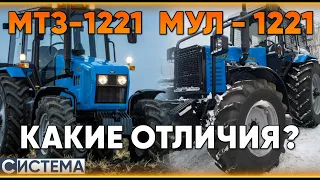 Чем отличается МУЛ-1221 от МТЗ-1221?