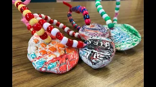 Clay Techniques for Kids: Kindergarten Texture Pendants