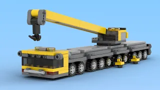 🏗️💪 Master the Skies: LEGO Micro Mobile Crane for Heavy Tasks Easy Tutorial! 🚧🔧