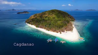 Cagdanao, Linapacan, Philippines 2024 - Tropical House music with landscape 4K drone video