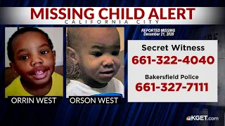 California City boys Orson and Orrin West remain missing nearly 200 days later