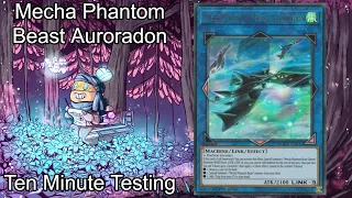 MECHA PHANTOM BEAST AURORADON TURBO - Ten Minute Testing 3/26/20