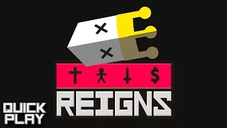 Reigns Gameplay - Choose Your Own Adventure via a Card Game! (Quick Play!)