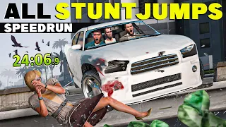 Using “Speedrun Patch” To Dominate Stunt Jumps Speedrun Challenge!