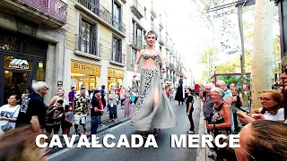 Barcelona Festa Major 2023 | CAVALCADA de la MERCÈ (24/9/2023) Spain