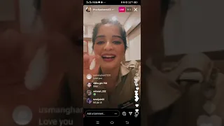 santosh sharma live on instagram bhavika sharma madam sir