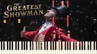 The Greatest Showman - "From Now On" [Piano Tutorial] (Synthesia)