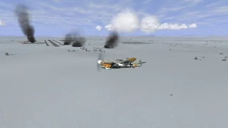 IL-2 Sturmovik: 1946 - Bf 109 G-2 - Intense airfield defense battle