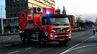 Zeer grote inzet hulpdiensten bij Treinongeval op het Reitseplein in Tilburg - 06-03-2015