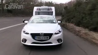 Practical Caravan's Mazda 3 tow car review