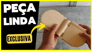 como fazer uma  simples peça de madeira para vender ,artesanato decoração