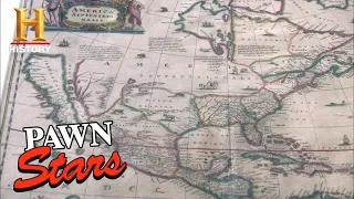 Pawn Stars: Rick SPENDS BIG on RARE 1650 MAP and ELTON JOHN'S BOOTS (Season 8) | History