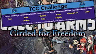 DFFOO [GL]: TCC CHALLENGE: Girded for Freedom CHAOS - Zack, Vanille (0/3), Ultimecia (Quane)